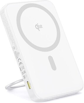 Фото Baseus PicoGo Ultra-Slim Qi2 Magnetic 5000 mAh 20W White (P10076800213-01)