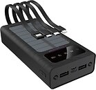 Фото Y-Kryptone S-02 Solar Charge LED Light 20000 mAh Cable In Black (YK-S02SLC-B)