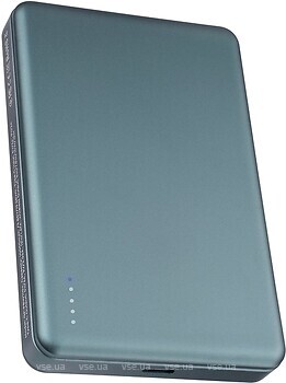 Фото Gelius Snap+ Magnetic Wireless Charge GP-PBW110x 10000 mAh Blue (99748)