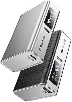 Фото Borofone BJ72 Energy 10000 mAh Metal Gray