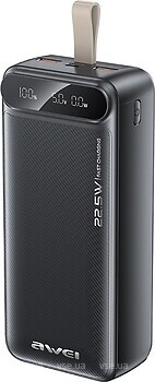 Фото Awei PA-12 Fast Charging 30000 mAh Black