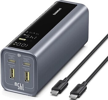 Фото Baseus EnerGeek GP12 20800 mAh 145W Space Grey (P10082109813-00)