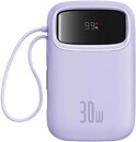 Фото Baseus QPow2 Digital Display 20000 mAh 30W Purple (P10055009513-00)