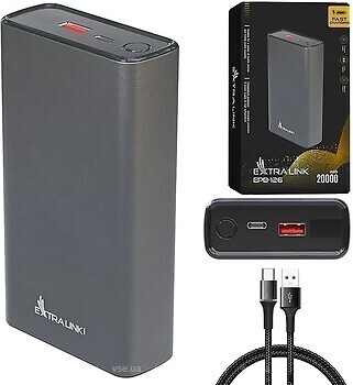 Фото Extralink EPB-126 20000 mAh Silver