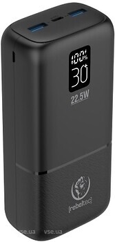 Фото Rebeltec P30 LCDPD 30000 mAh 22.5W Black