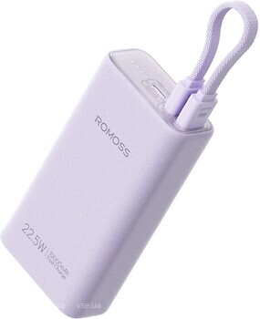Фото Romoss PHA10 10000 mAh 22.5W Purple