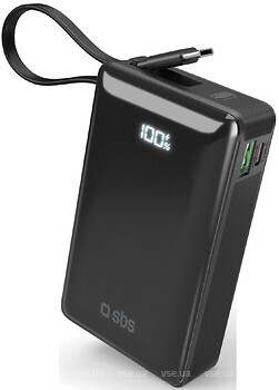 Фото SBS 20000 mAh PD 20W Black (TTBB20000LCDTCPD20K)