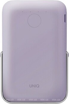 Фото Uniq Hoveo 5000 mAh Magnetic 20W Liliowy