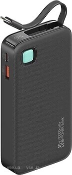 Фото Usams CD224 10000 mAh PD Fast Charge USB-C Black