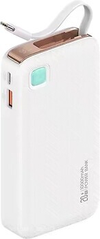 Фото Usams CD224 10000 mAh PD Fast Charge USB-C White