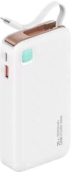 Фото Usams CD225 10000 mAh PD Fast Charge Lightning White