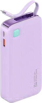 Фото Usams CD225 10000 mAh PD Fast Charge Lightning Purple