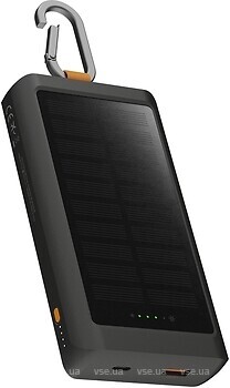 Фото Xtorm Go2 Solar Panel and Flashlight 10000 mAh 15W Black (XG2S101)