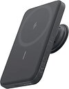 Фото Anker 622 Magnetic Wireless Portable Charger MagGo with PopSockets 5000 mAh Black (A1612011)