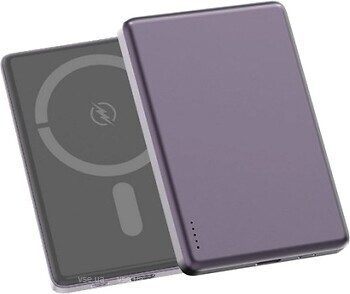 Фото Aspor A381 Magnetic Wireless 5000 mAh Purple (900155)