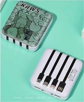 Фото LVR 017 10000 mAh Kaws №3 (17689)