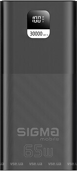 Фото Sigma X-power SI30A6QLX 30000 mAh Black