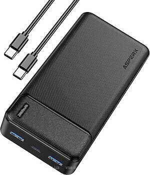 Фото AsperX 22.5W 20000 mAh Black