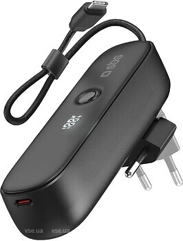 Фото SBS Hybrid 5000 mAh PD 20W Black (TETRBB5000PD20)
