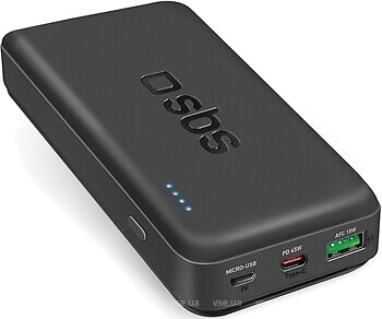 Фото SBS 20000 mAh PD 45W Black (TTBB20000PD45WK)
