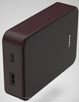 Фото Hama Color 10 Powerpack 10000 mAh Claret (201712)