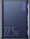 Фото Baseus Semi-Transparent 10000 mAh Blue (P10019700302-00)