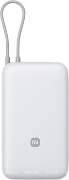 Фото Xiaomi 20000 mAh 22.5W Integrated Cable Light Gray (BHR9738GL)