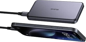 Фото McDodo MC-3781 Metal Ultra-Thin 10000 mAh 20W Black