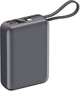 Фото Vinga 20000 mAh 45W Display Cable Black (VPBB2045C)