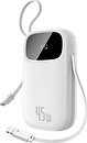 Фото Baseus EnerFill FC31 20000 mAh 45W Moon White (E0028D01)
