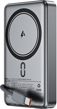 Фото AceFast Magnetic Fast Wireless Charge M18 22.5W 10000 mAh Black (6974316284017)