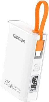 Фото Amaya FD50 10000 mAh Cable 22.5W White