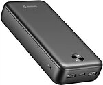 Фото Swissten Worx Pro 20000 mAh Black (8595217490659)