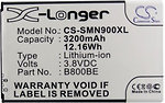 Фото Cameronsino CS-SMN900XL 3200 mAh