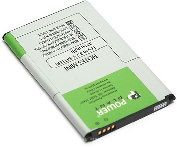 Фото PowerPlant Samsung Galaxy Note 3 mini (EB-B800BC) 3100 mAh (DV00DV6162)