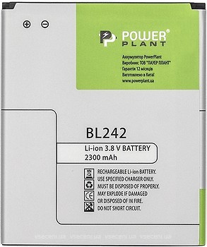 Фото PowerPlant Lenovo Vibe C A2020 (BL242) 2300 mAh (SM130238)