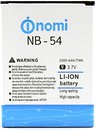 Фото Nomi NB-54 2000 mAh