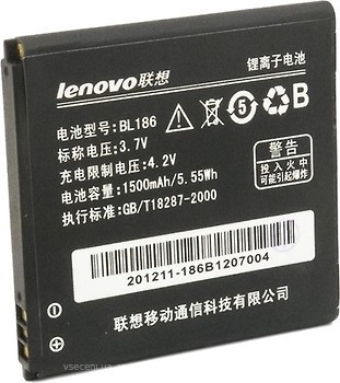 Фото Lenovo BL186 1500 mAh