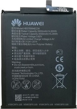 Фото Huawei HB376994ECW 3900/4000 mAh