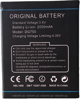 Фото Doogee DG750 2000 mAh