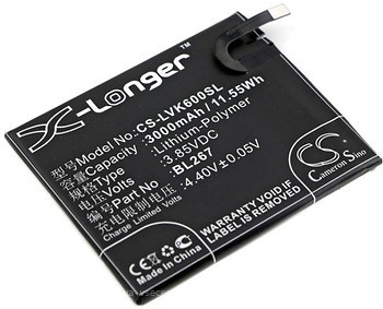 Фото Cameronsino CS-LVK600SL 3000 mAh