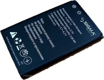 Фото Sigma X-Style 11 Dragon 800 mAh