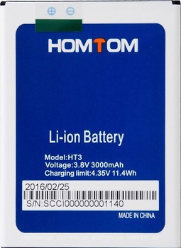 Фото Homtom HT3 3000mAh