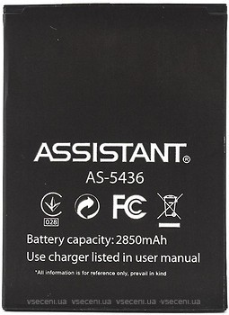Фото Assistant AS-5436 2850 mAh