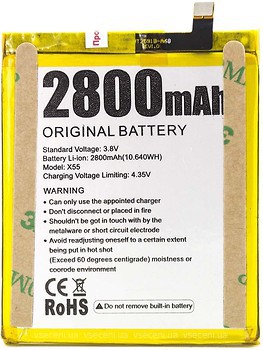 Фото Doogee X55 2800 mAh