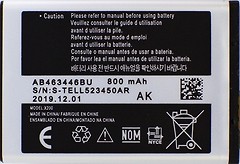 Фото Samsung AB463446BU 800 mAh