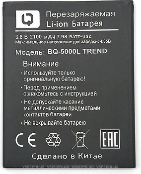 Фото BQ BQ-5000L Trend 2100 mAh