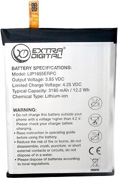 Фото ExtraDigital Sony Xperia XZ2 (LIS1655ERPC) 3180 mAh (BMX6486)