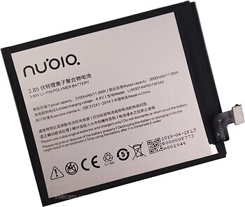 Фото ZTE Nubia Z17S 3000/3100 mAh (Li3930T44P6h746342)