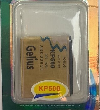 Фото Gelius Ultra LG KP500/LGIP-570A 900mAh